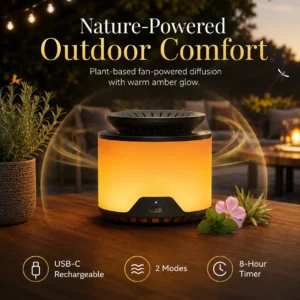 Rechargeable Mosquito Repellent Diffuser Lamp/Lampu Peresap Penghalau Nyamuk Boleh Dicas semula