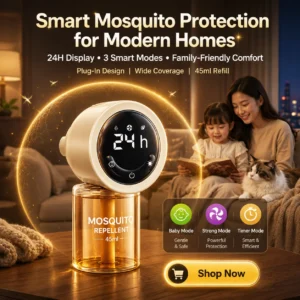 Smart Electric Mosquito Repellent Diffuser/Peresap Penghalau Nyamuk Elektrik Pintar